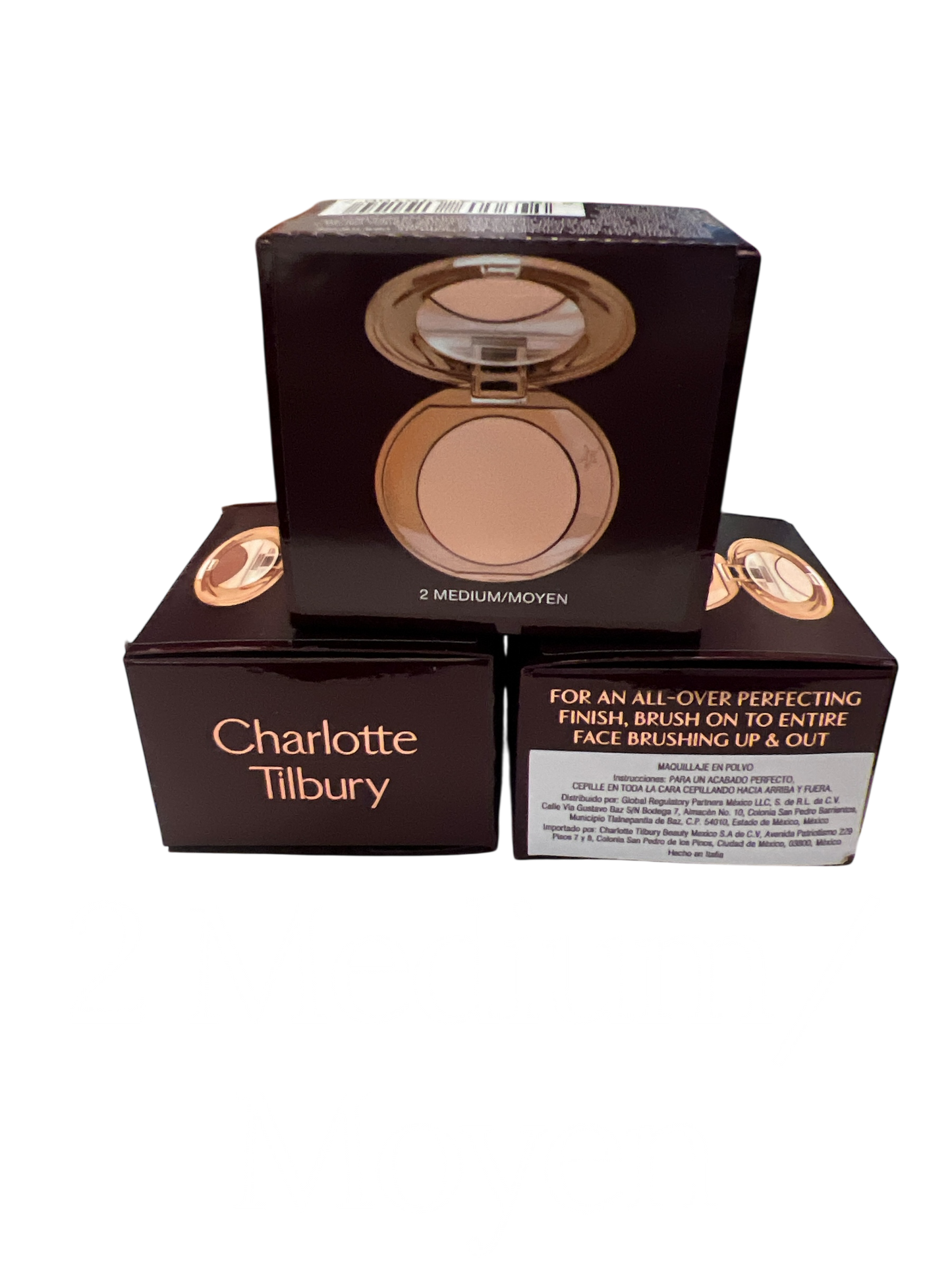 Charlotte Tilbury
AIRbrush-effect makeup finishing powder for medium skin tones. (0.11 OZ. travel size)