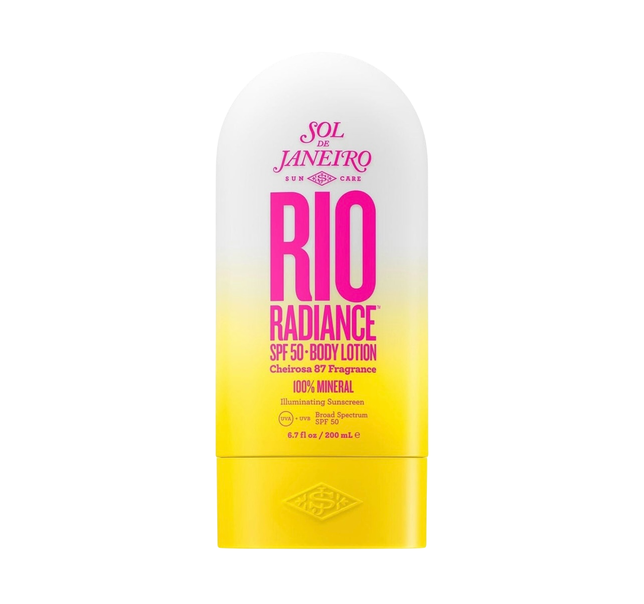 Sol De Janeiro RIO RADIANCE™ SPF 50 BODY LOTION
Broad Spectrum | UVA/UVB Protection (6.7 Oz.)