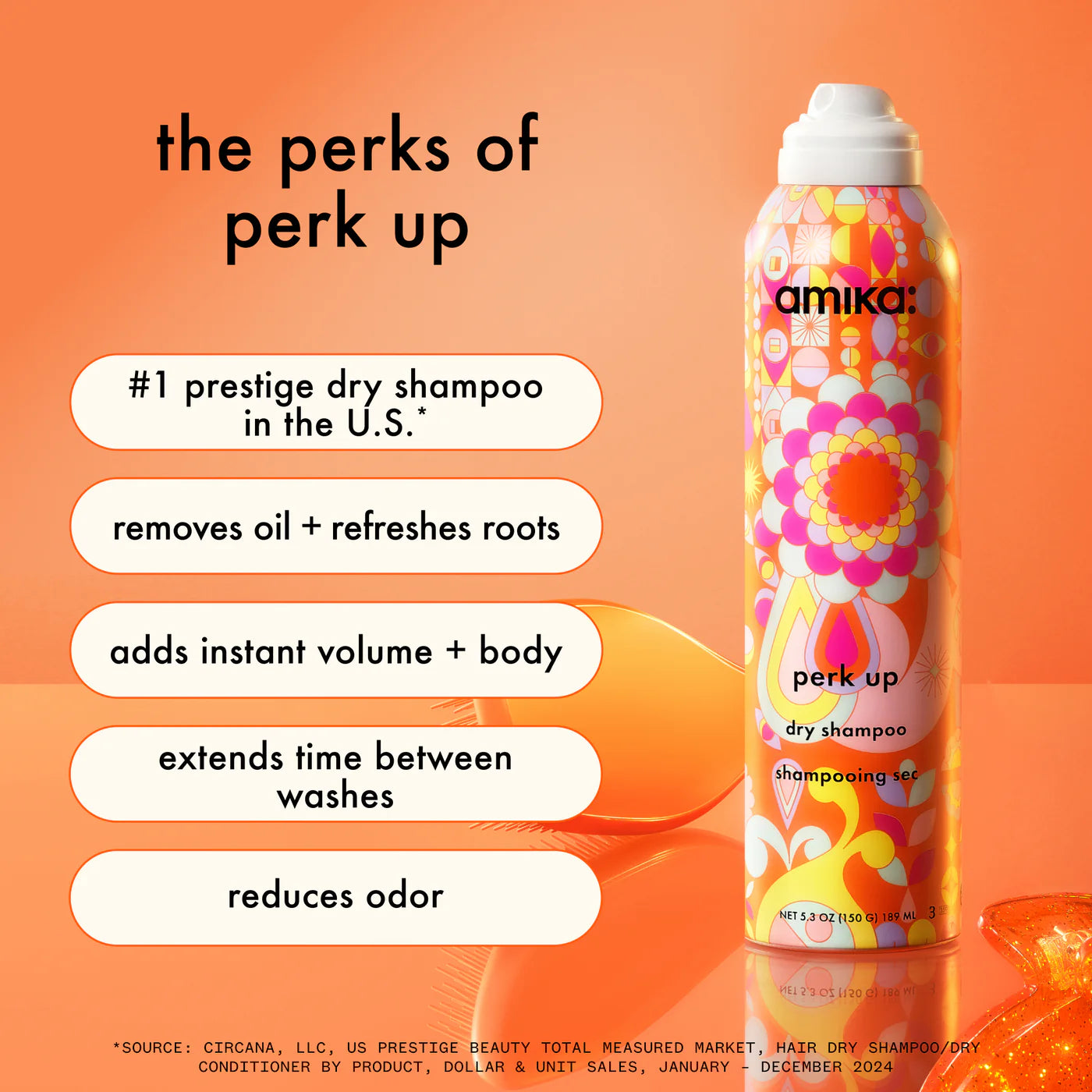 Amika Perk Up Dry Shampoo (9.5 Oz.)