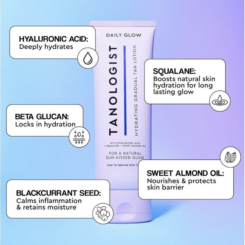 Tanologist Daily Glow Hydrating, Gradual Tan Lotion (8.4 fl oz)