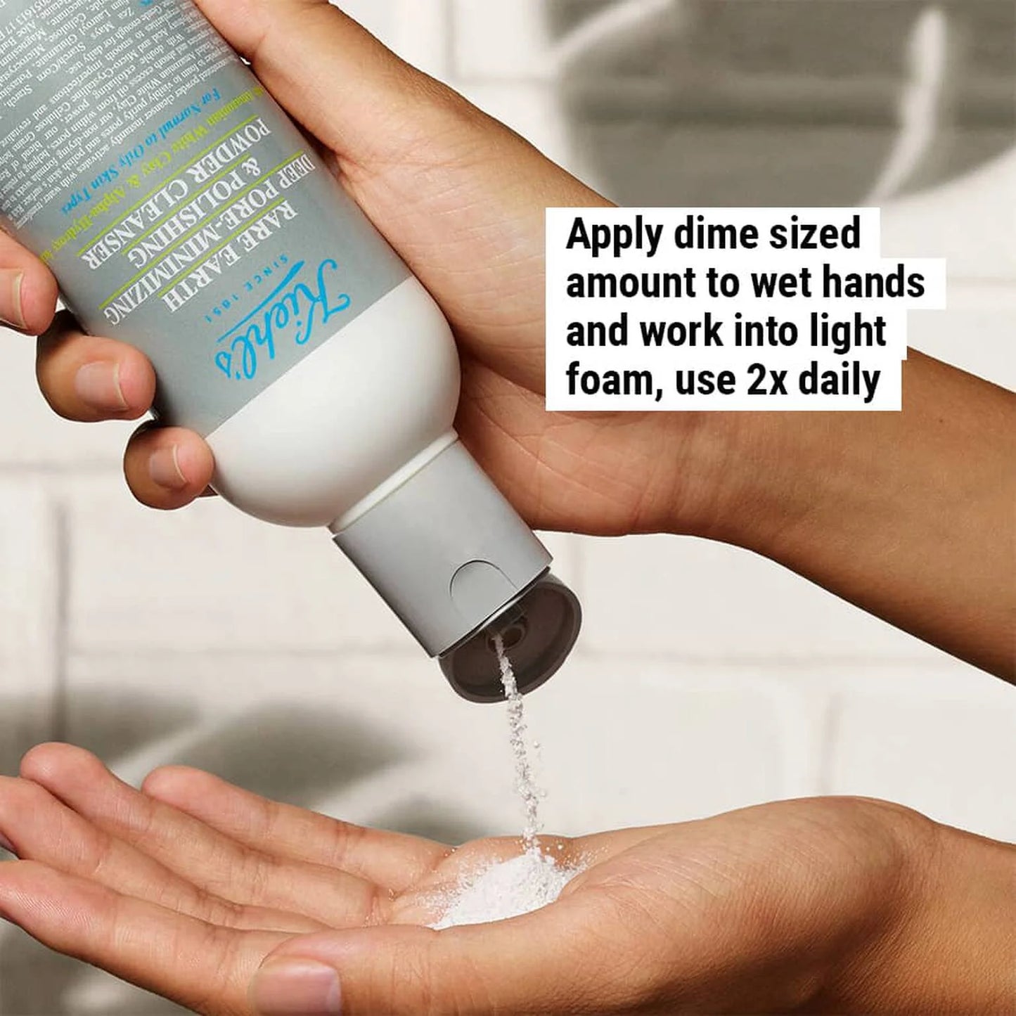 Kiehl's Rare Earth Deep Pore Minimizing & Polishing Powder
Cleanser, Face Wash for Oily Skin (3.5 fl oz)