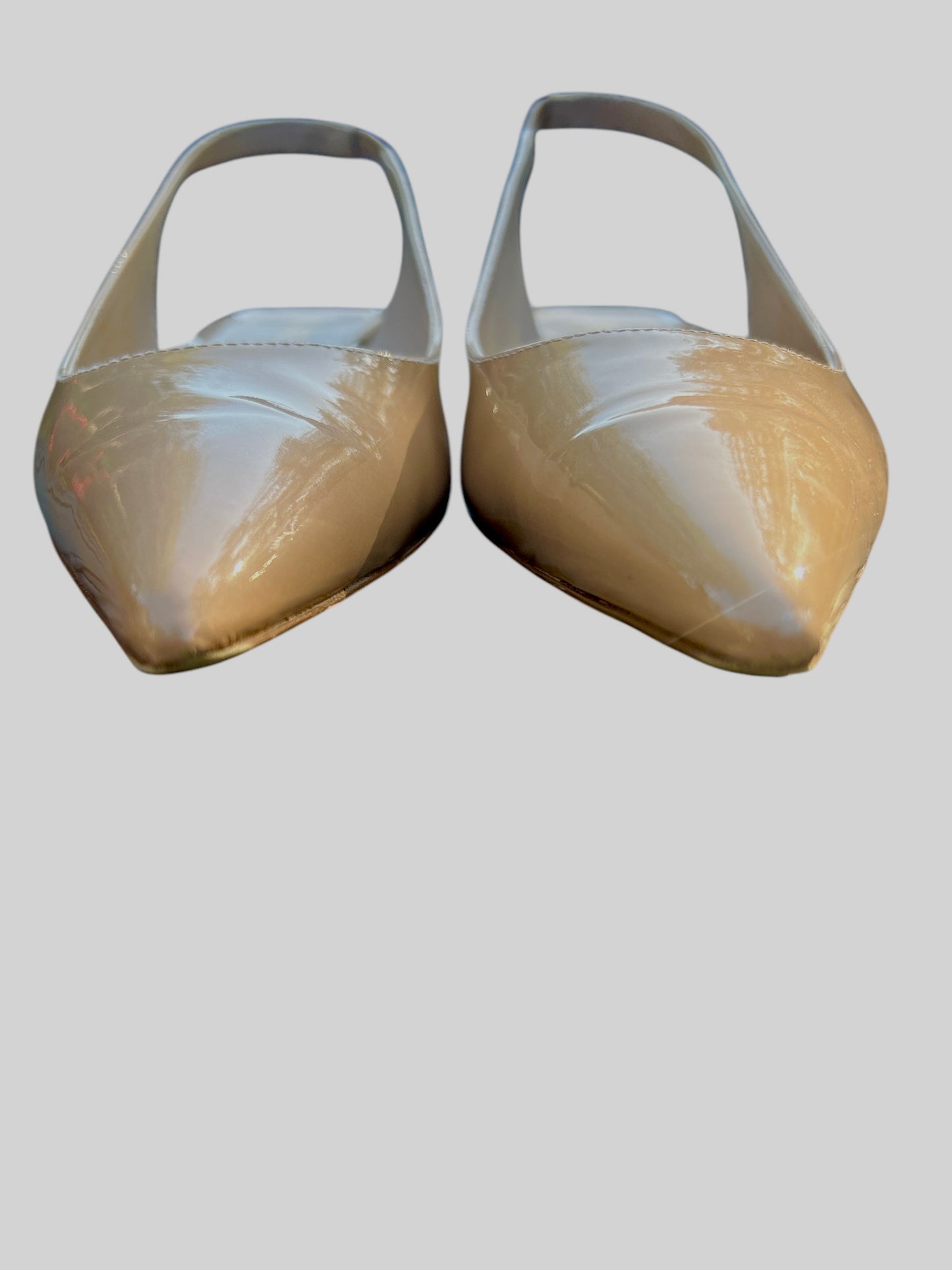 Point toe sling back