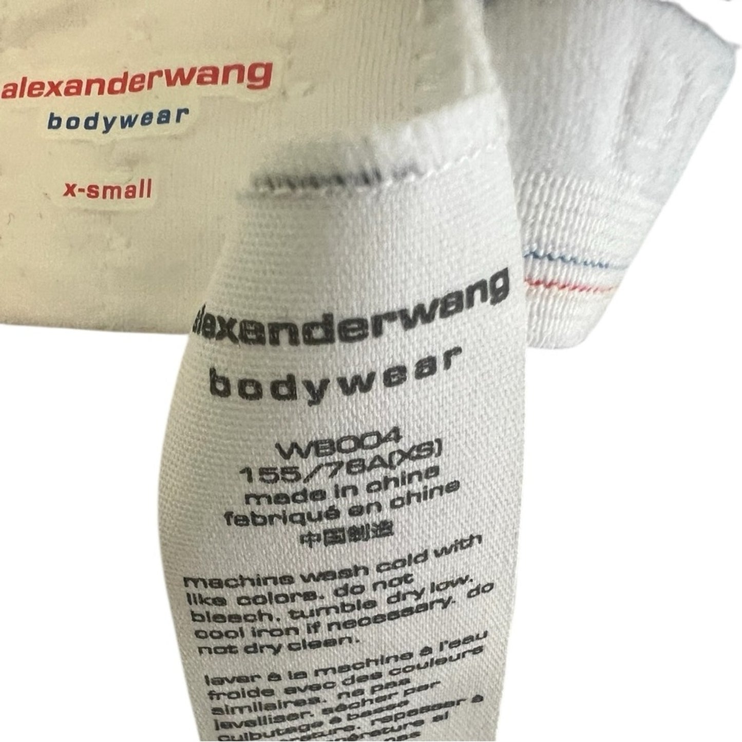 Alexander Wang Black Ribbed Women's Bralette women’s Size x small . New