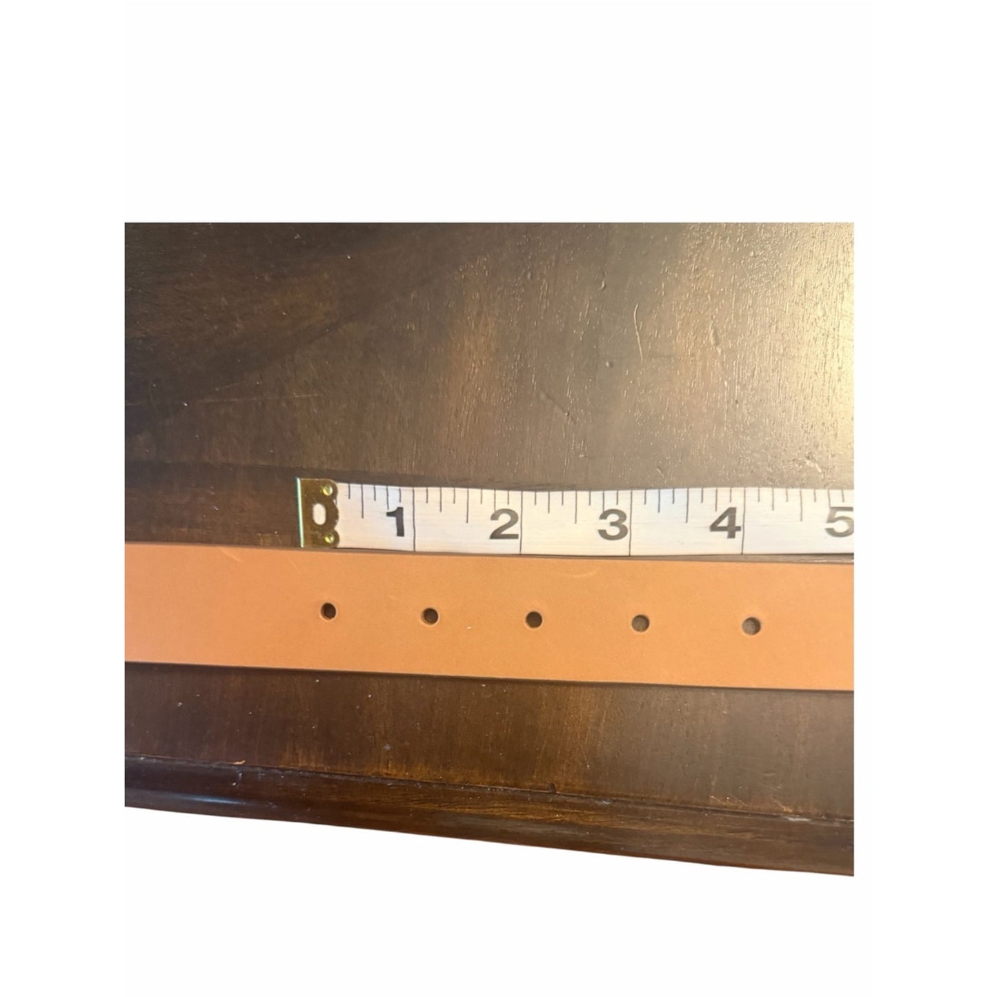 Rag & Bone NEW Genuine Leather Belt Tan Gold Brass Buckle Small