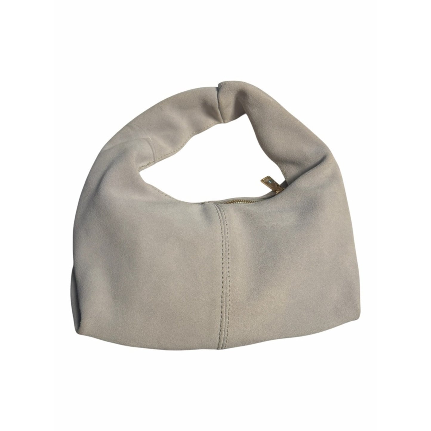 Aqua Icy Blue Leather Hobo Bag NWT Soft Slouchy Minimalist Shoulder Bag