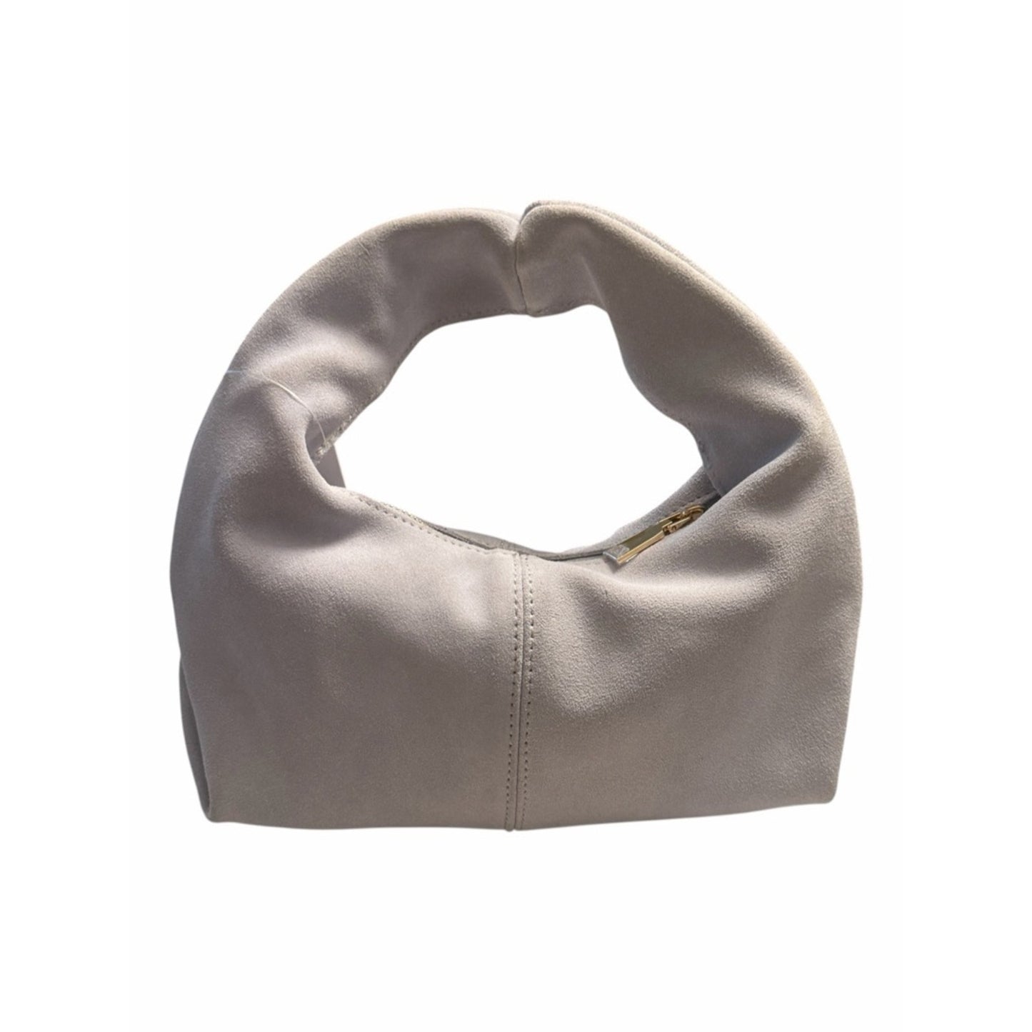 Aqua Icy Blue Leather Hobo Bag NWT Soft Slouchy Minimalist Shoulder Bag