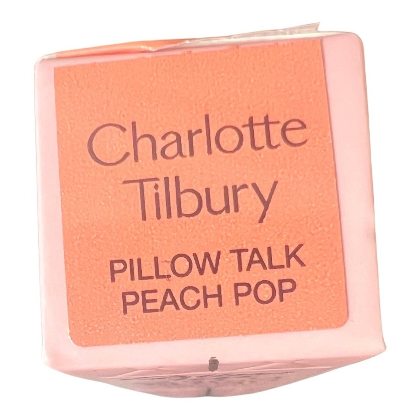 NIB - Charlotte Tilbury Pillow Talk Matte Blush Wand - Soft Peach Full Size