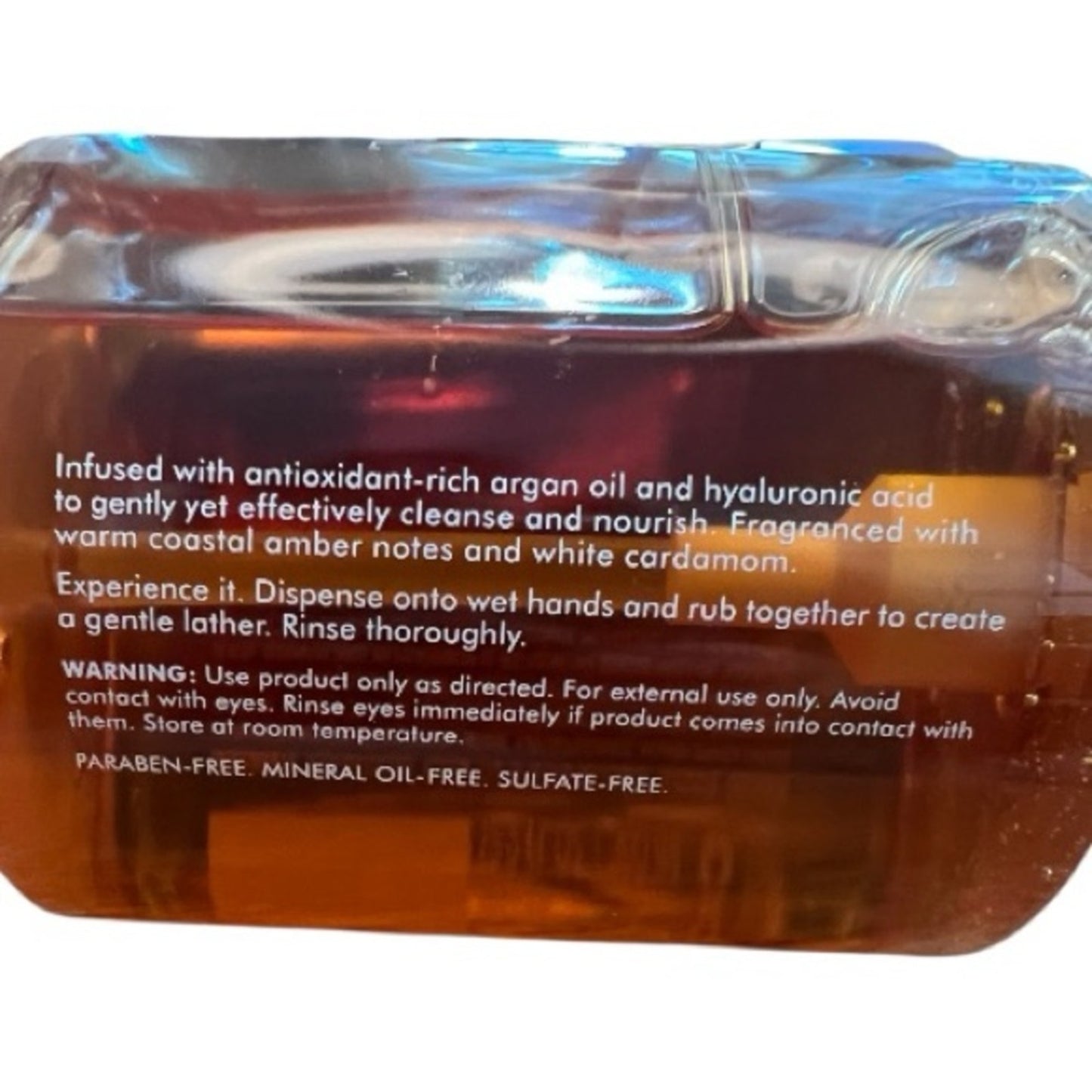 Moroccanoil Amber Noir Hand Wash Full Size With Pump - NEW