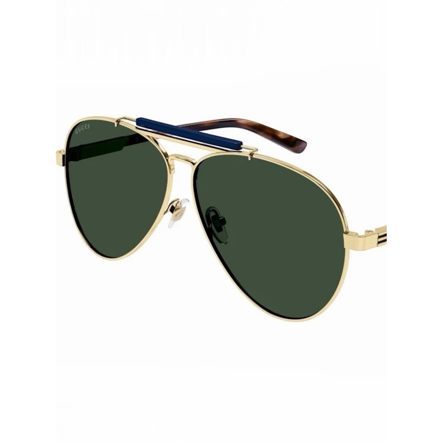 NWT Gucci GG1287S Gold Aviator Sunglasses 57□16-150 MSRP $505 Complete Set