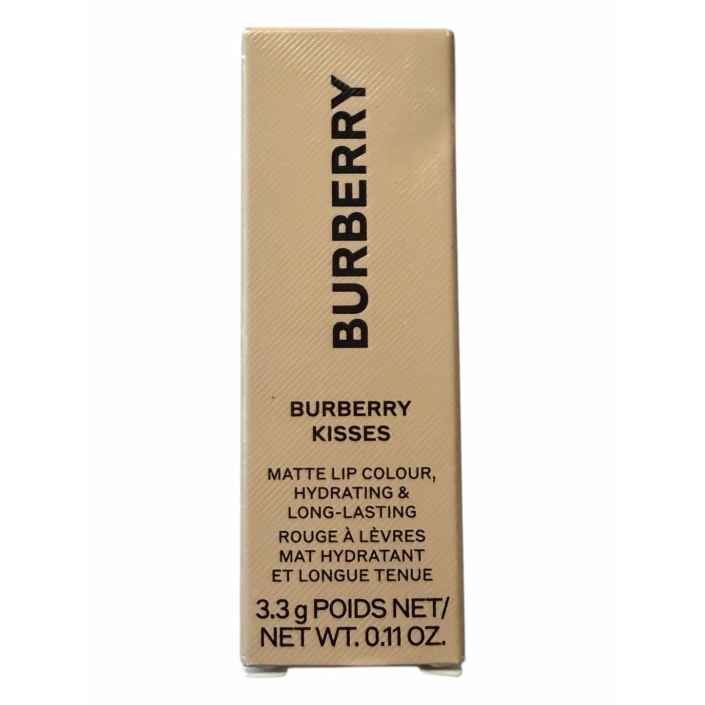 Burberry Beauty Gift Set Mirror + Burberry Kisses Lipstick Deep Peach NIB