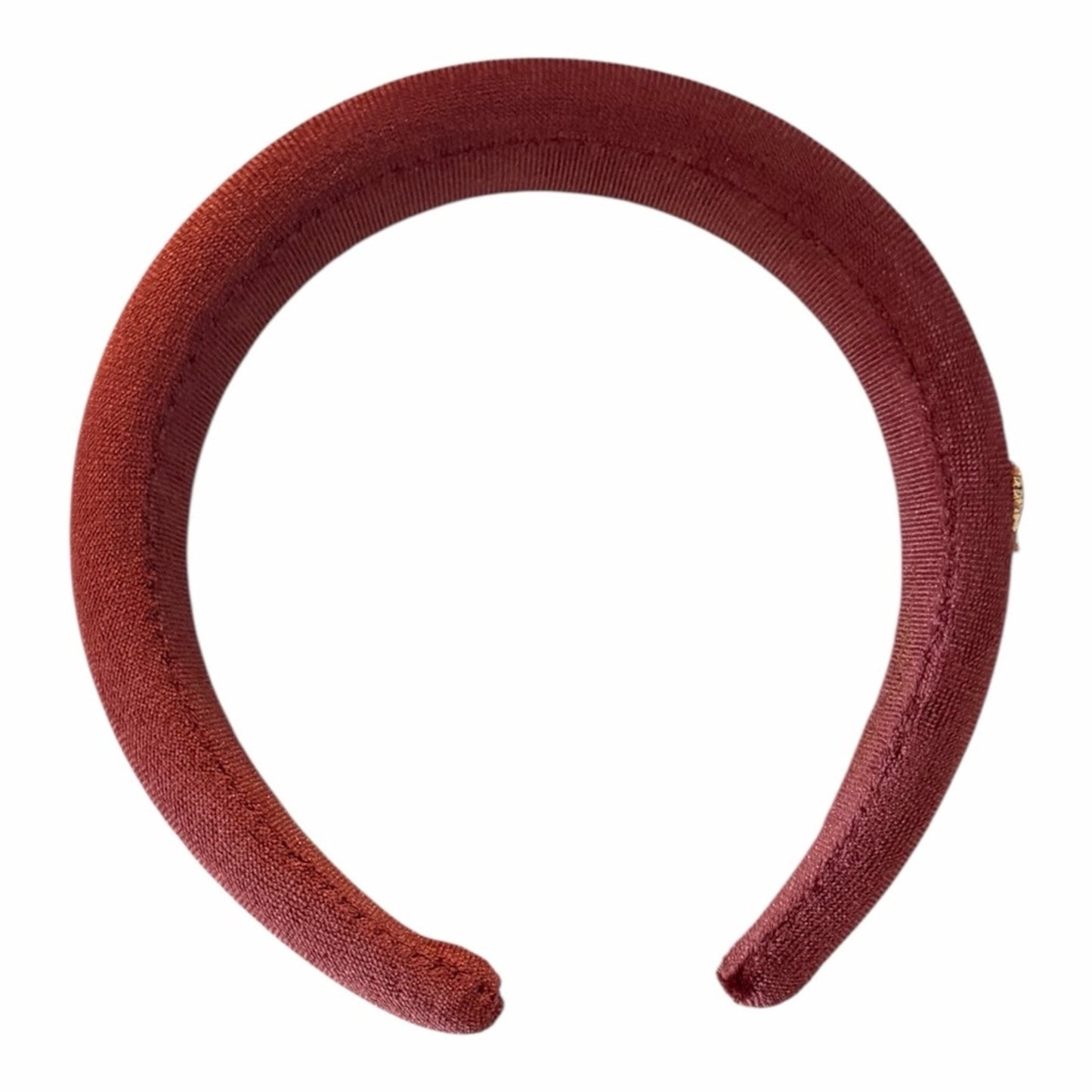 Dolce & Gabbana Velvet Crown Headband Burgundy Luxury Hair Accessory NIB