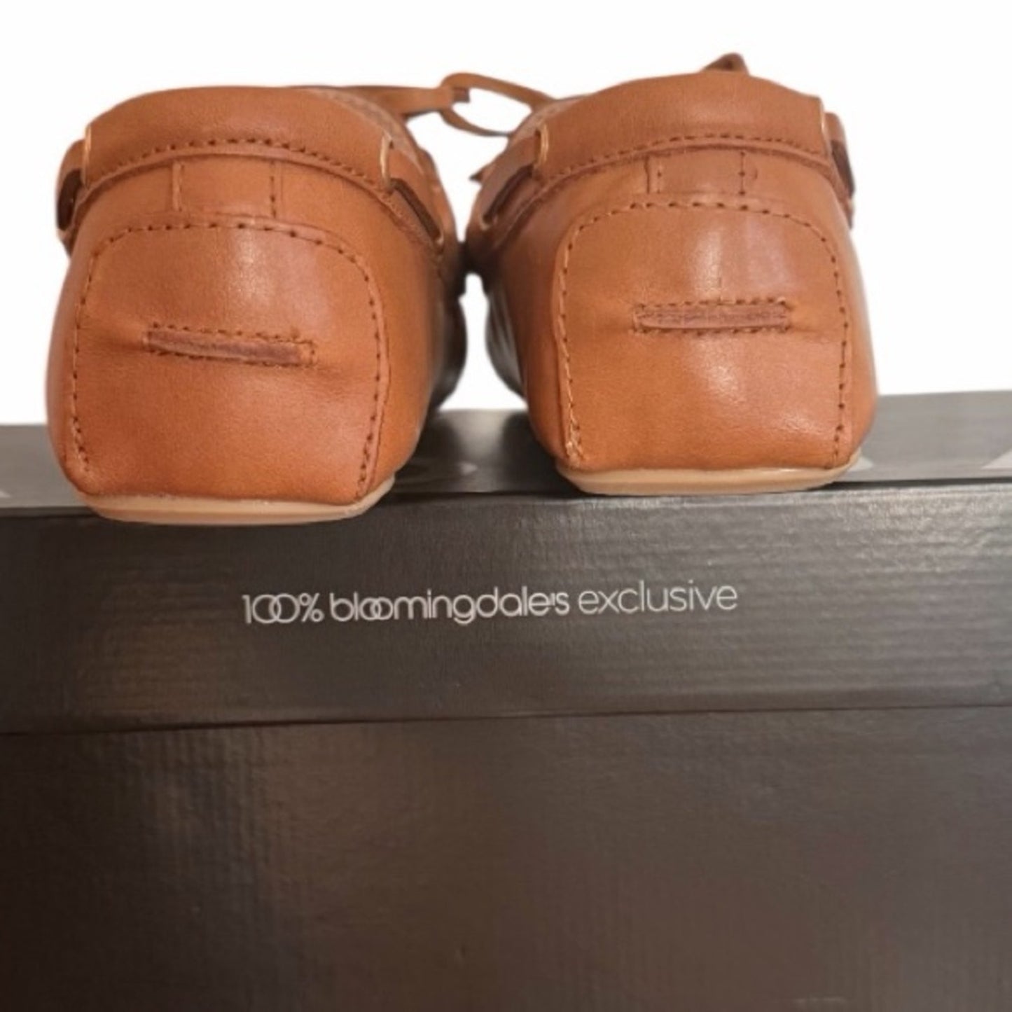 AQUA from Bloomingdale’s,  Tan Leather Driving Loafers Moccasins | Size 6 NIB