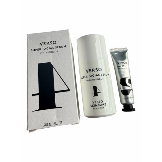 Verso Super Facial Serum Retinol 8 30ml NIB + Day Cream Bonus