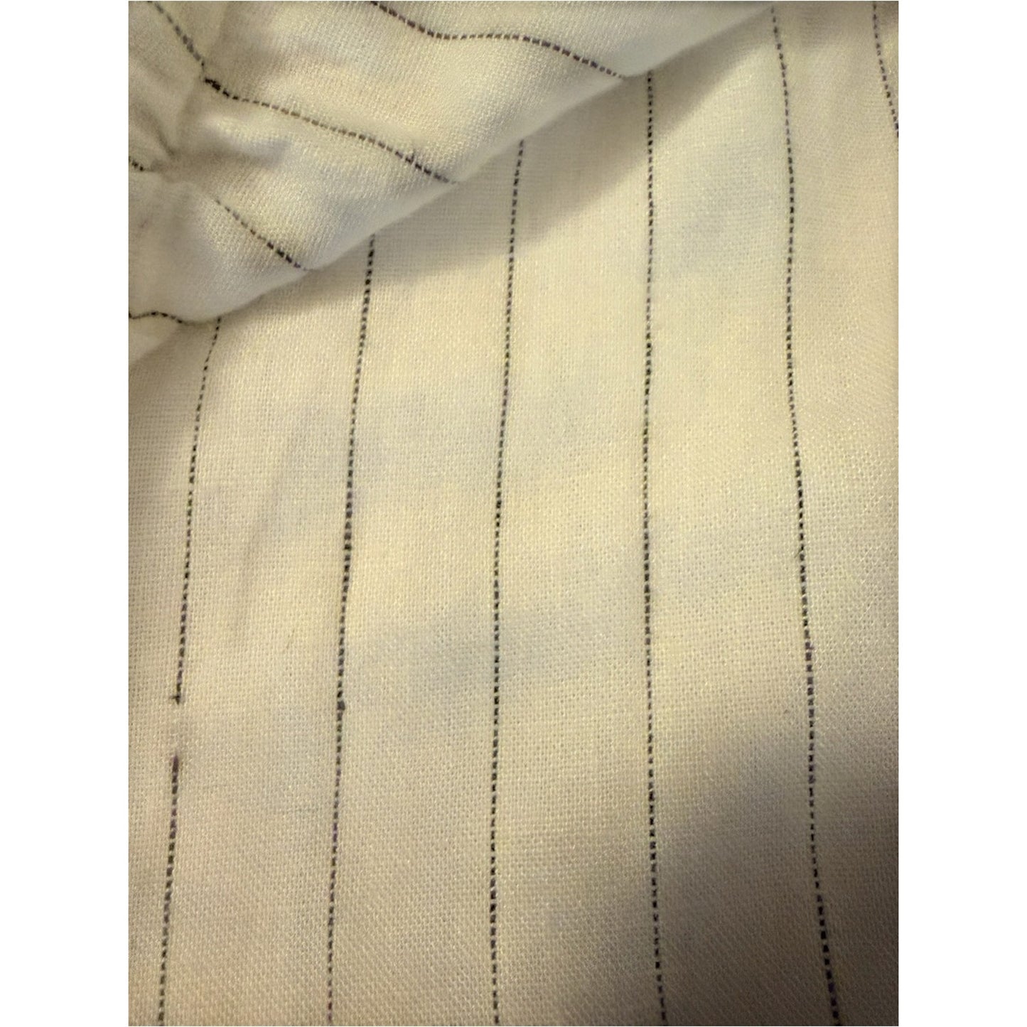 WeWoreWhat NWT Linen Blend Pinstripe Wide Leg Drawstring Pants XXL