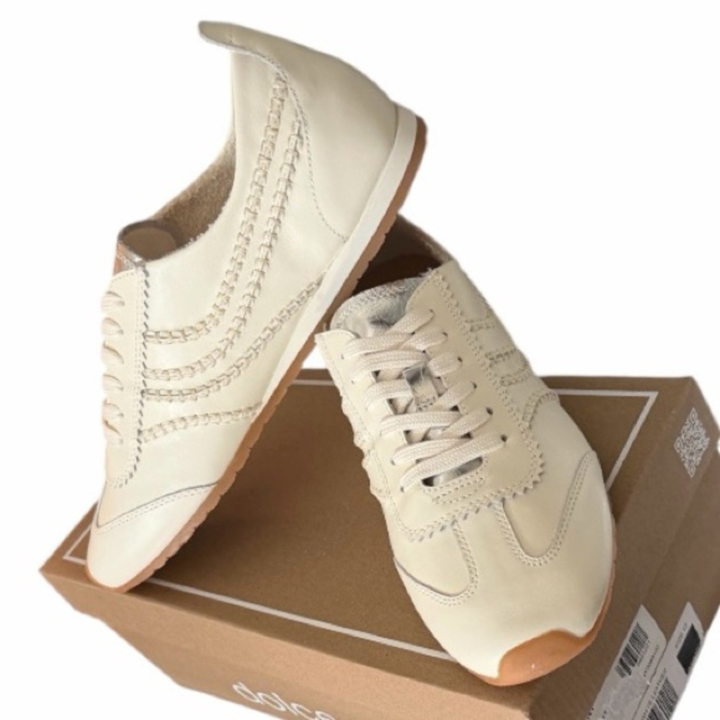 New In Box Dolce Vita Delaney Sneakers – Off-White / Ecru
Women’s Size 10