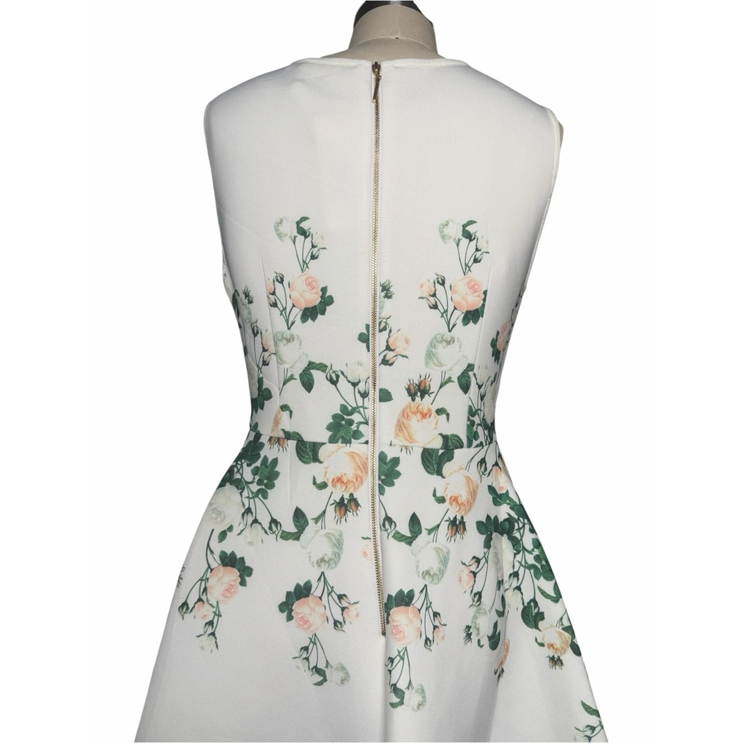 NWT Erin Fetherston Floral Scuba Fit & Flare Dress Pockets Sz 8 MSRP $325