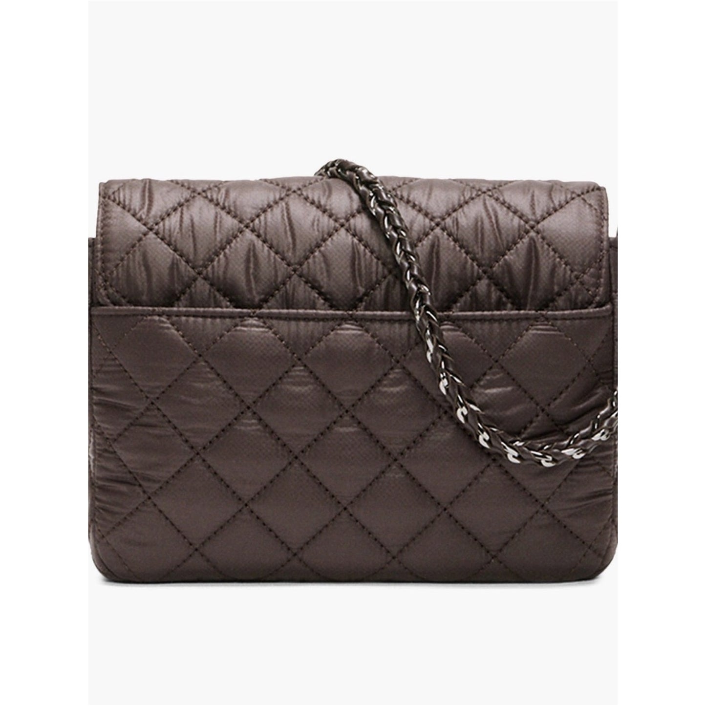 MZ Wallace Small Crosby Lock Crossbody Espresso Brown NWT 3 Straps