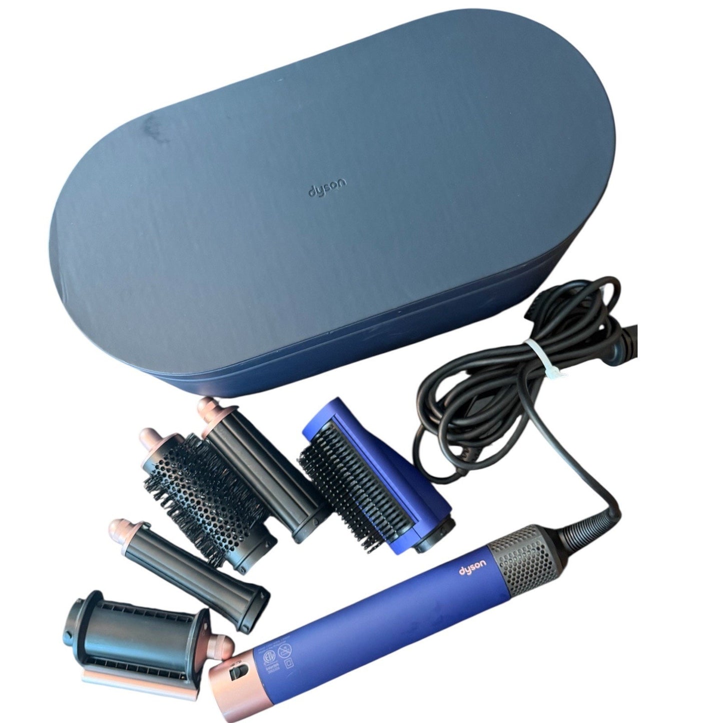 Dyson Airwrap Complete HS05 Blue Copper | Case + Attachments | Works Great