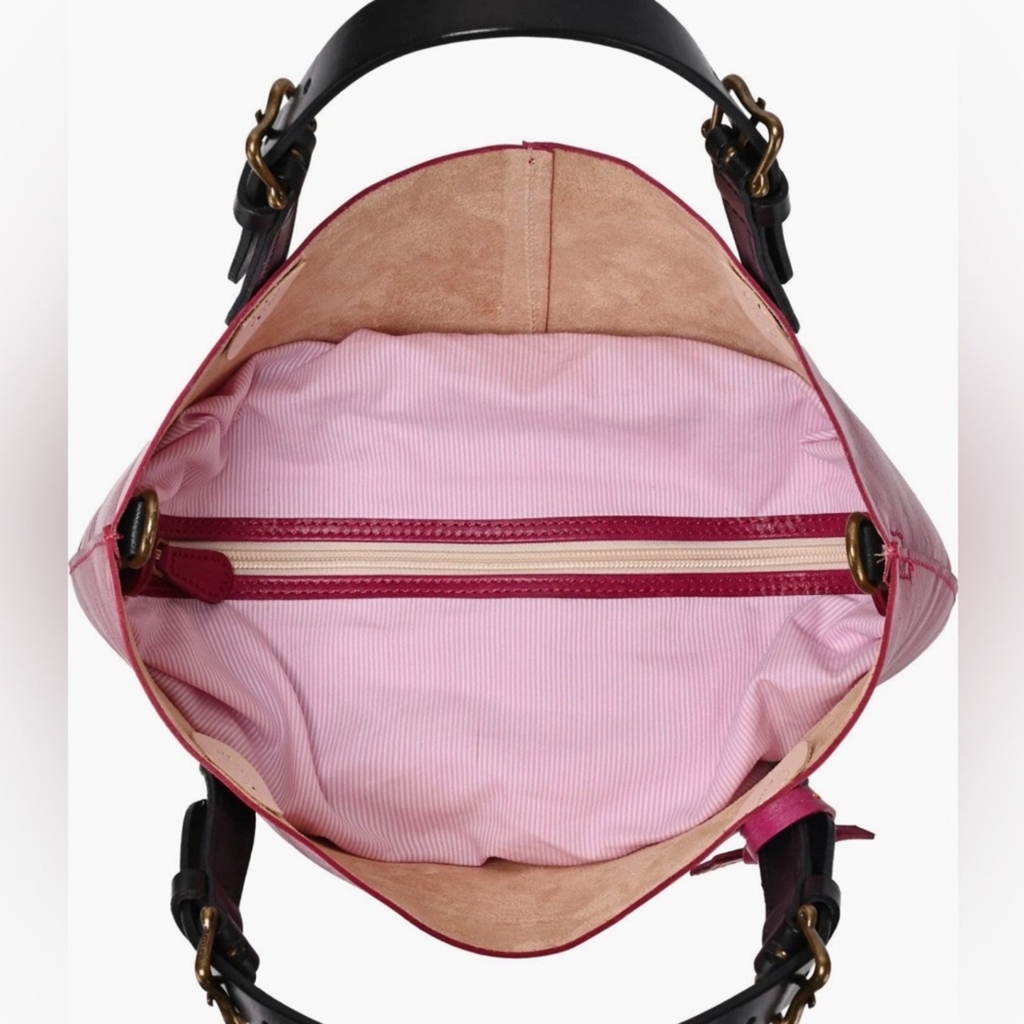 Old Trend “New Vintage” Dip Dye Mini Tote – Pink & Black NWT