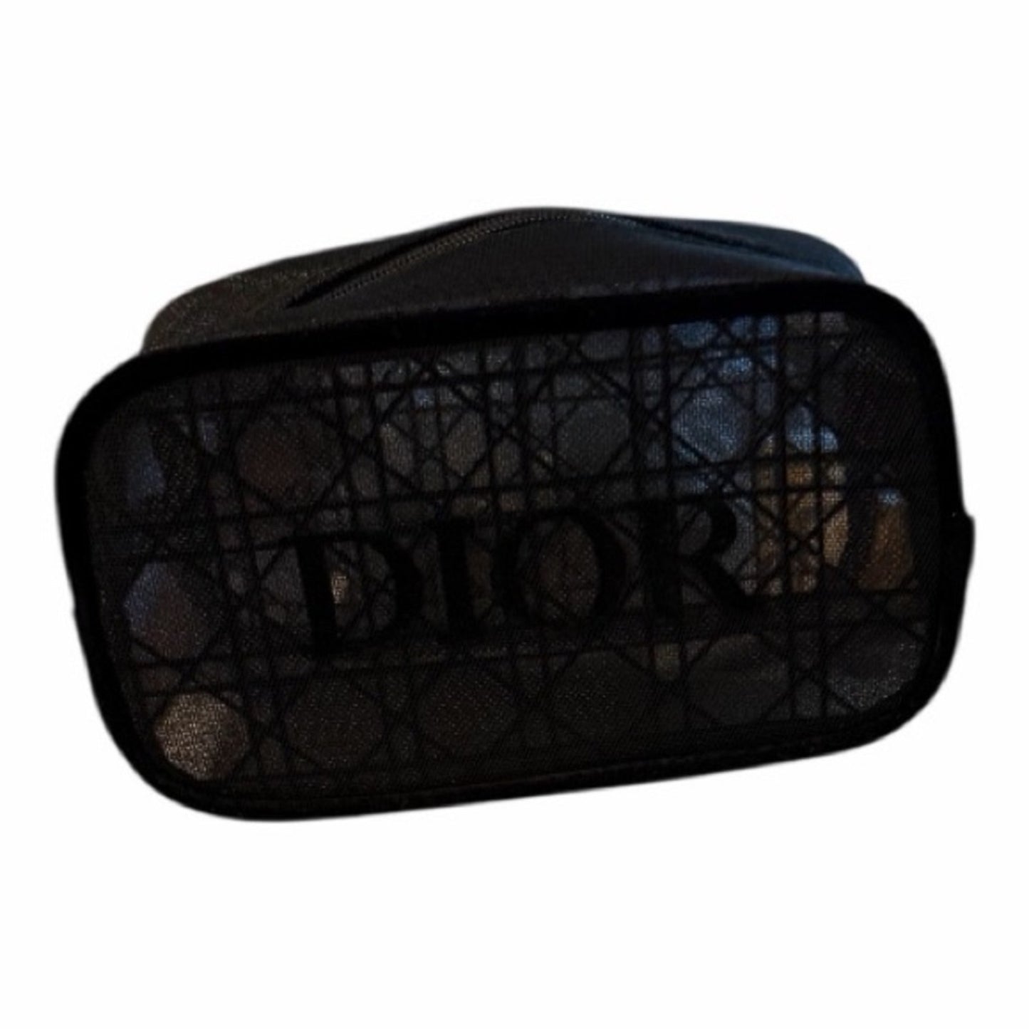 Authentic Dior Tresay Zippered Mesh Cosmetic Pouch | New In Original Box