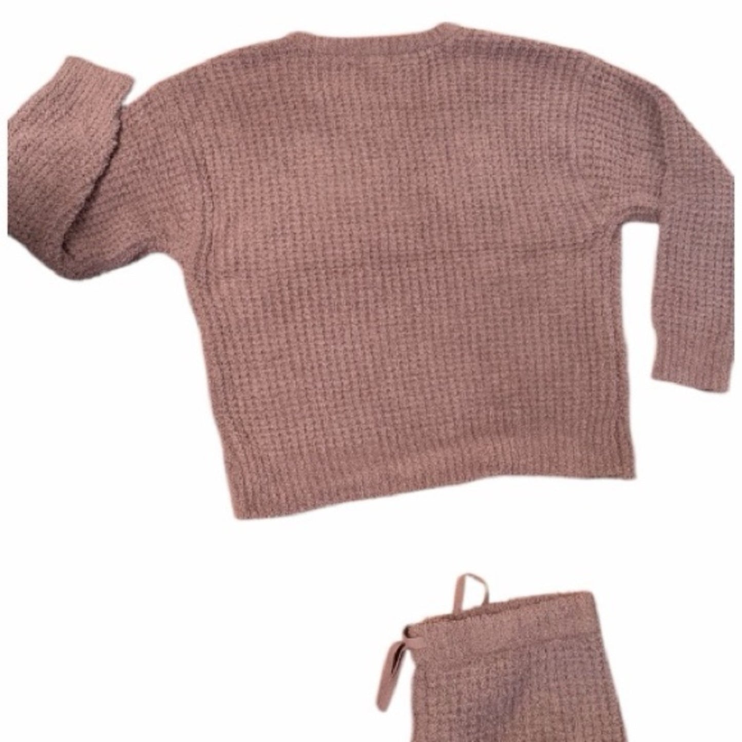 Softies XL Waffle Marshmallow Lounge Set Driftwood Oprah Favorite Things NWT