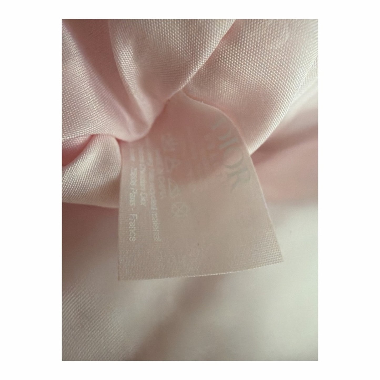 Christian Dior Pink Puffer Cosmetic Clutch W/ Coquette Vibe-CD Logo -New w Box