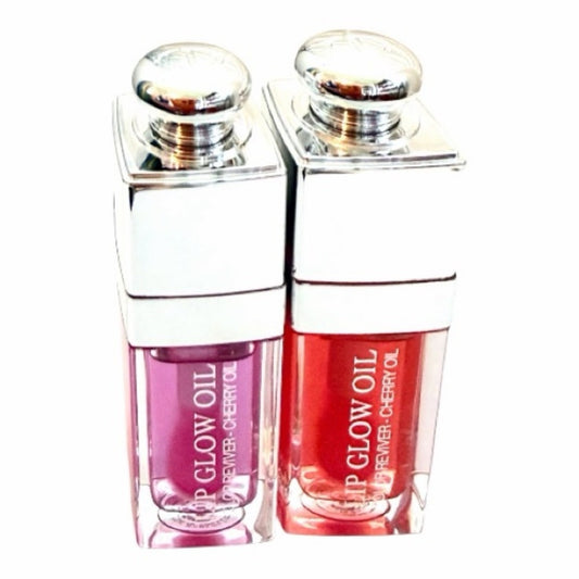 Dior Lip Glow Oils • 063 Pink Lilac & 061 Poppy Coral •Authentic, New