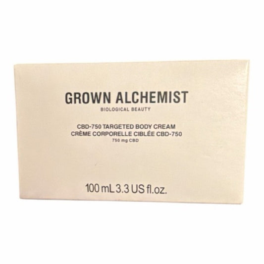 Grown Alchemist CBD-750 Targeted Body Cream | Boxed | New In Box