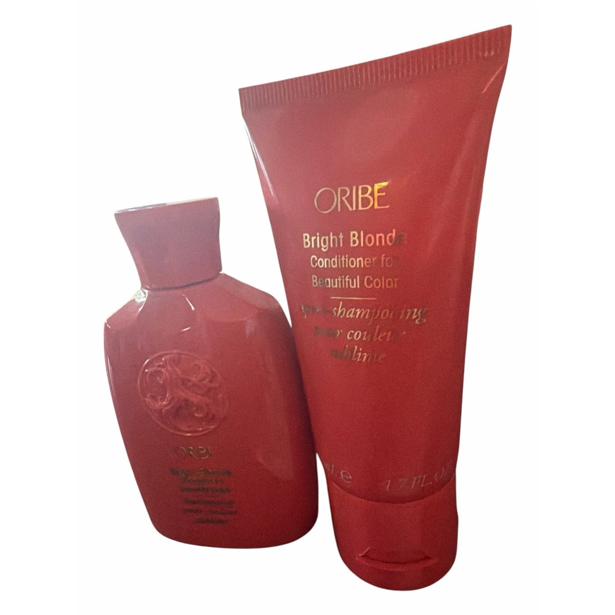 Oribe Bright Blonde Travel Duo Set - 2.5oz Shampoo & 1.7oz Conditioner NWT