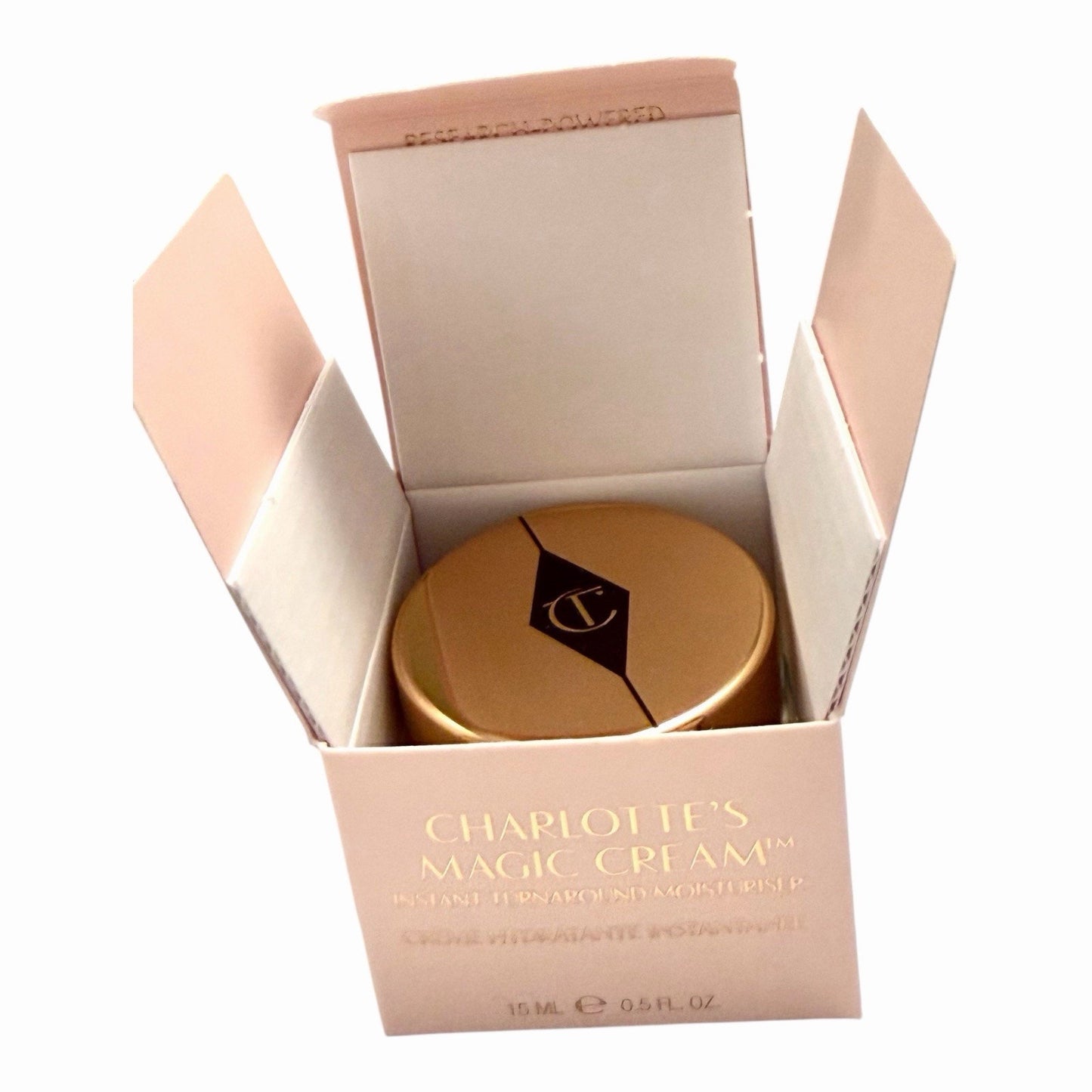 Charlotte Tilbury Magic Cream 3 Jars 15 ML each Total of 34 ML / 1.52 oz New Box