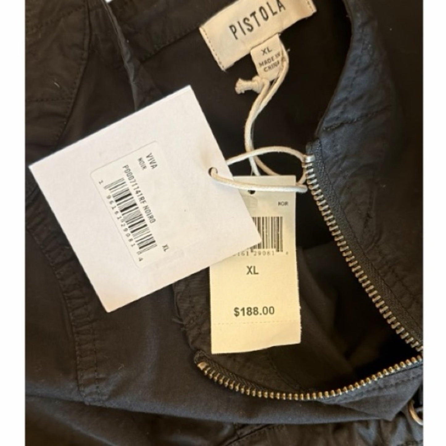 Pistola "Viva" Utility Jumpsuit in Black - Size XL