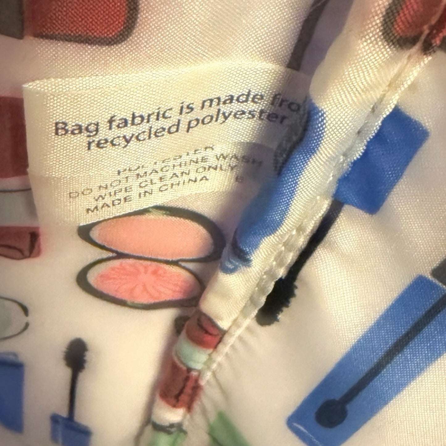 Clinique x Kate Spade Shopping Shoulder Travel Tote Large Pink Lipstick Bag