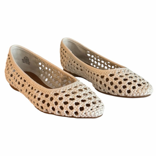 Style & Co Woven Ballet Flats Cream Size 9M