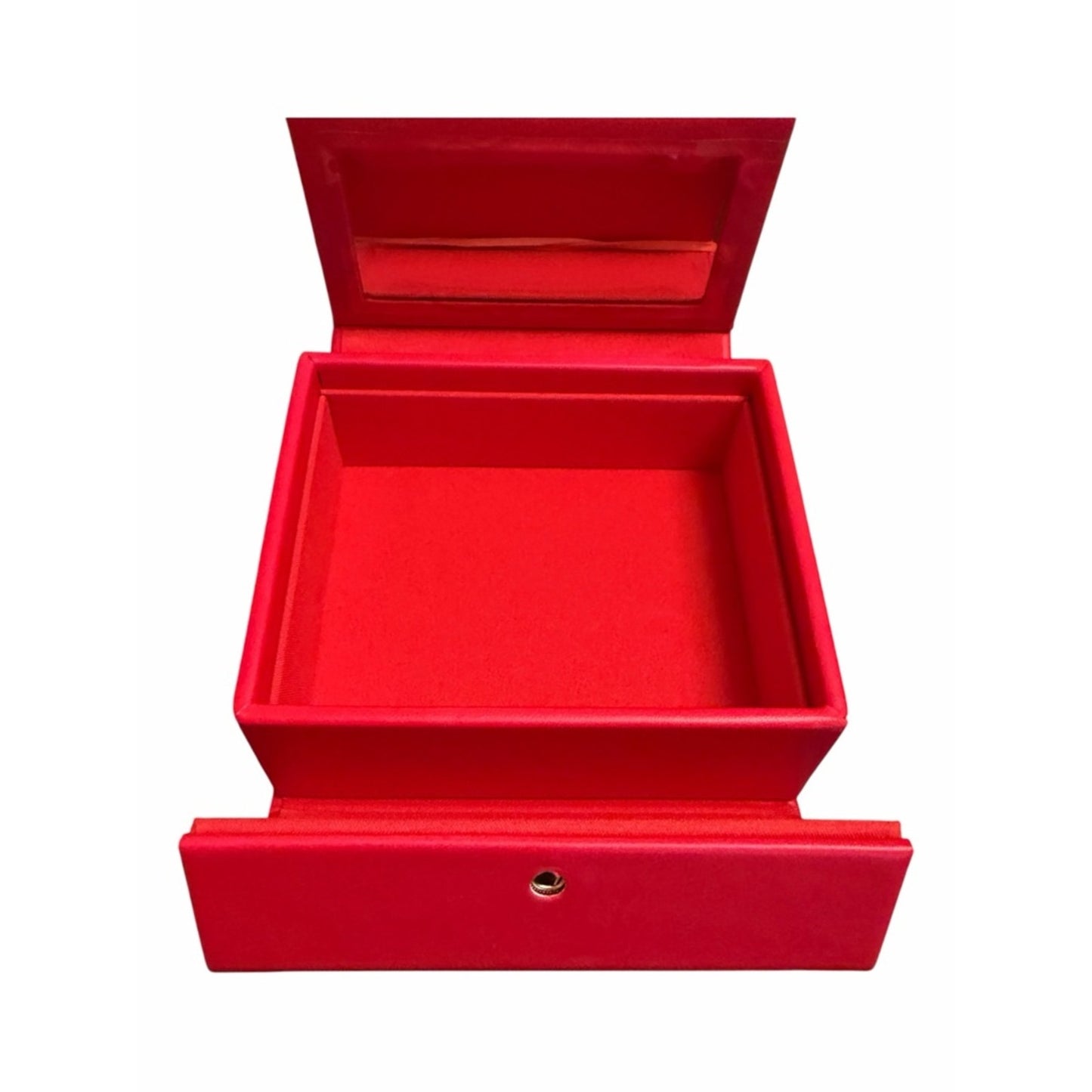 Valentino V Logo Mini Case Lipstick Set Rosso Jewelry Case 3 Matte Shades NIB