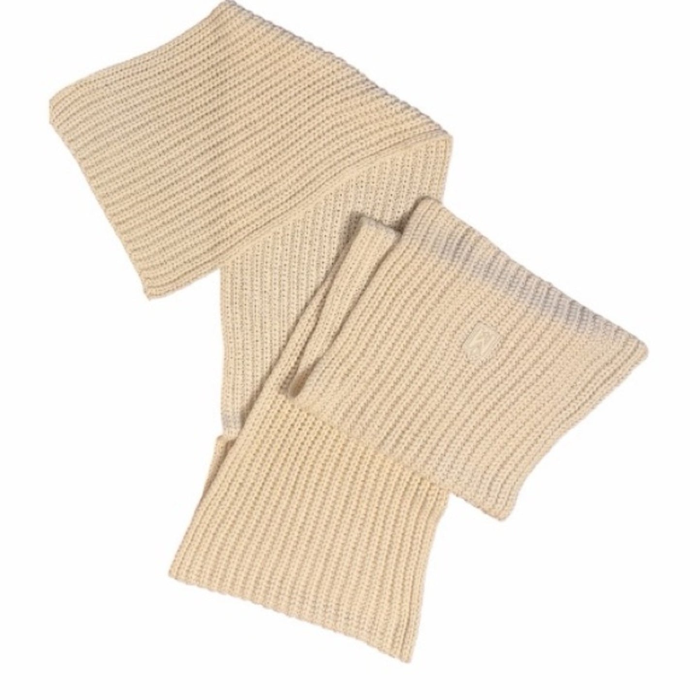 Mackage Ivory Wool Blend Extra-Long Knit Scarf Wrap NWT