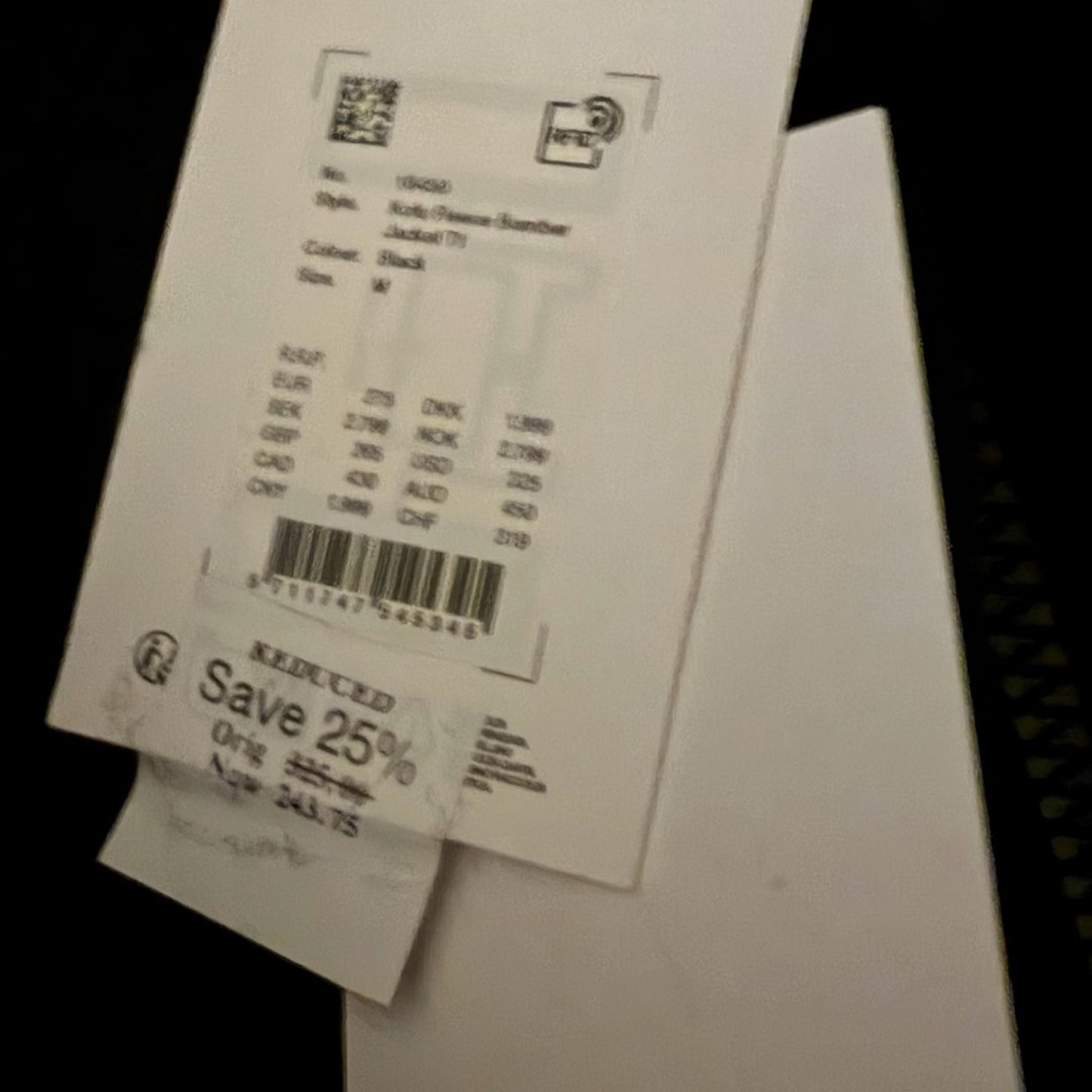 RAINS Kody Black Fleece Bomber
Jacket | NWT | Medium