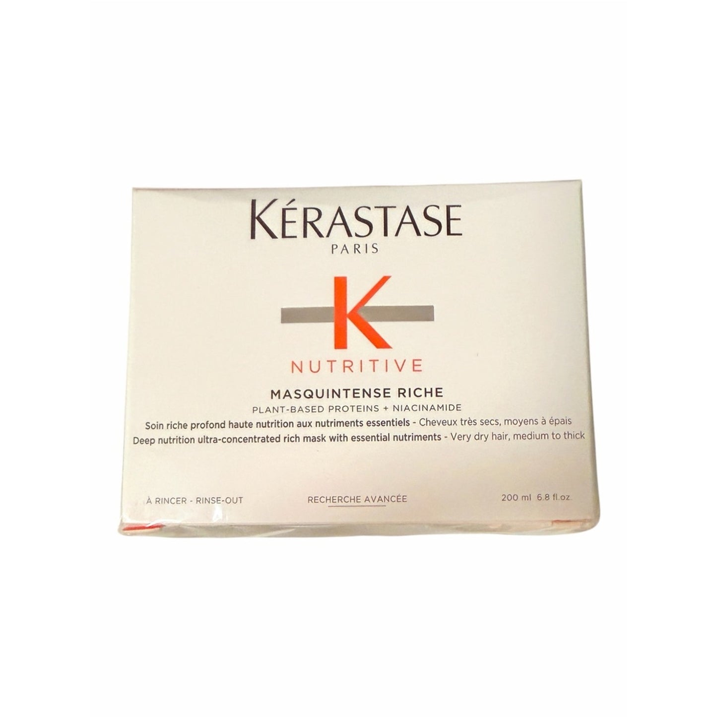 Kérastase Nutritive Masquintense Riche Hair Mask 200ml 6.8 oz Sealed