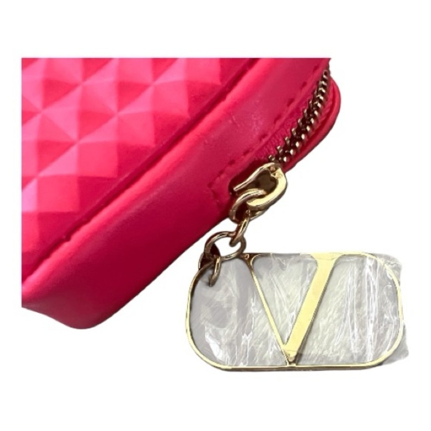Valentino Red - Wristlet - Card Holder W 2 Lipsticks (123R) & (22R)NIB