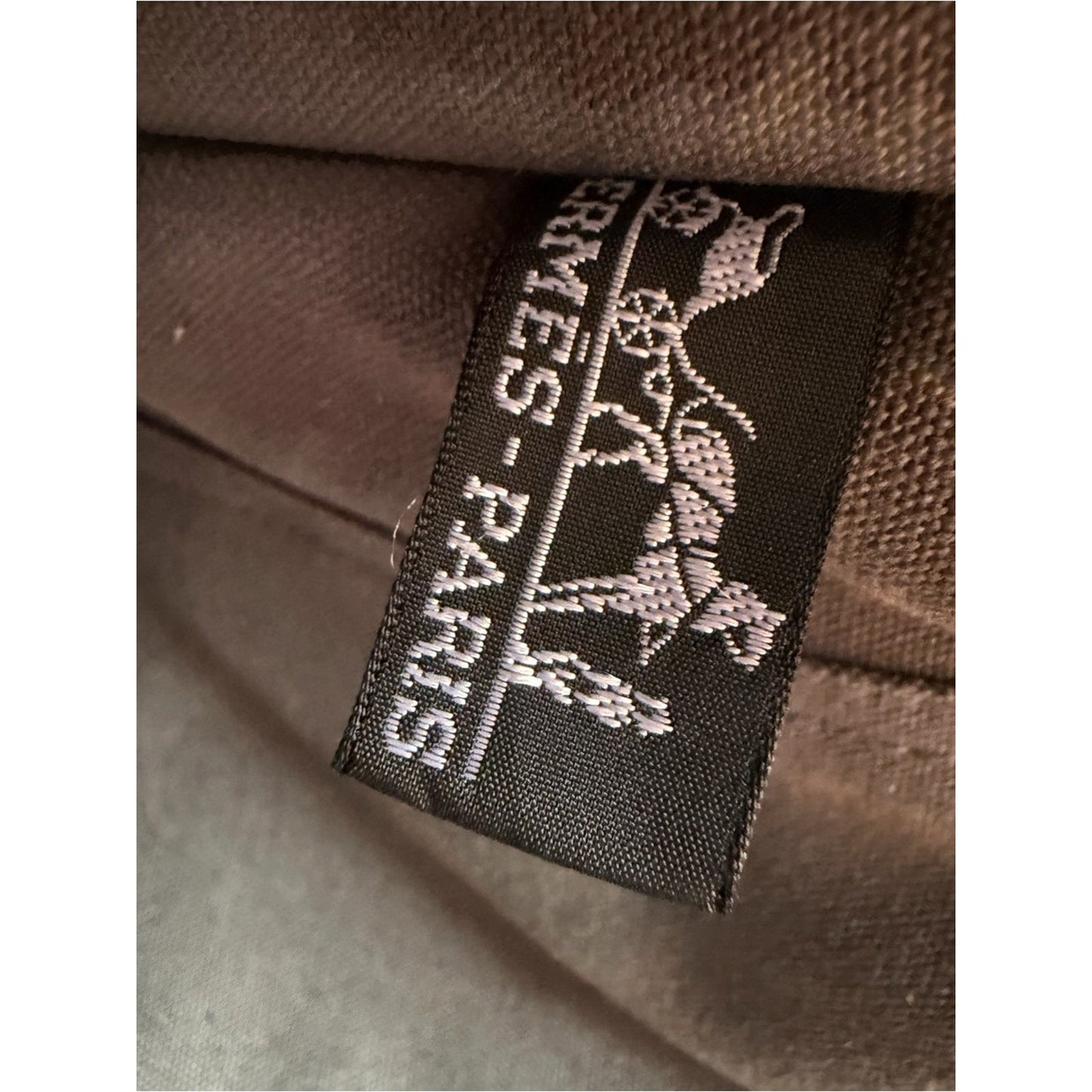 Hermès Fourre Tout MM Tote Bag Taupe Olive Gray Canvas Large Carryall