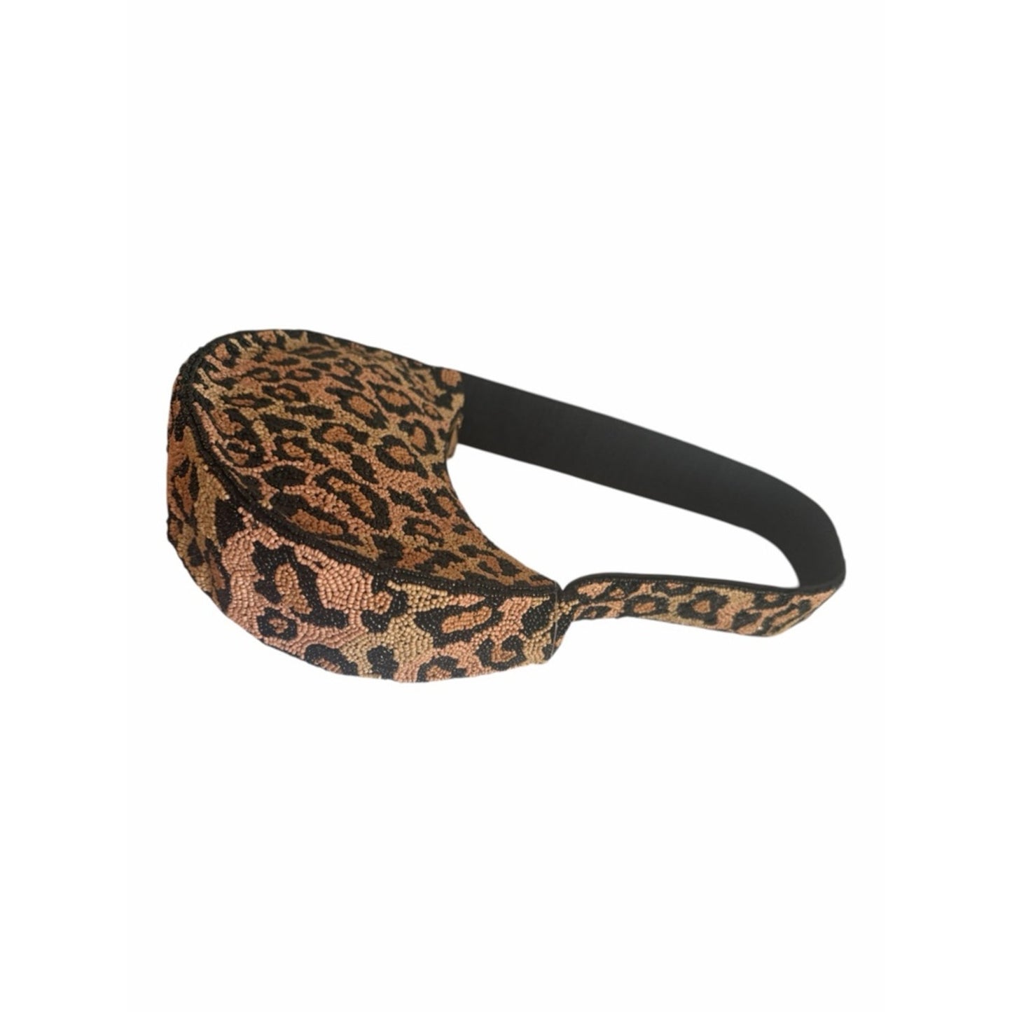 Leopard Beaded Shoulder Bag Y2K Mini Hobo 9x6x3 NWT
