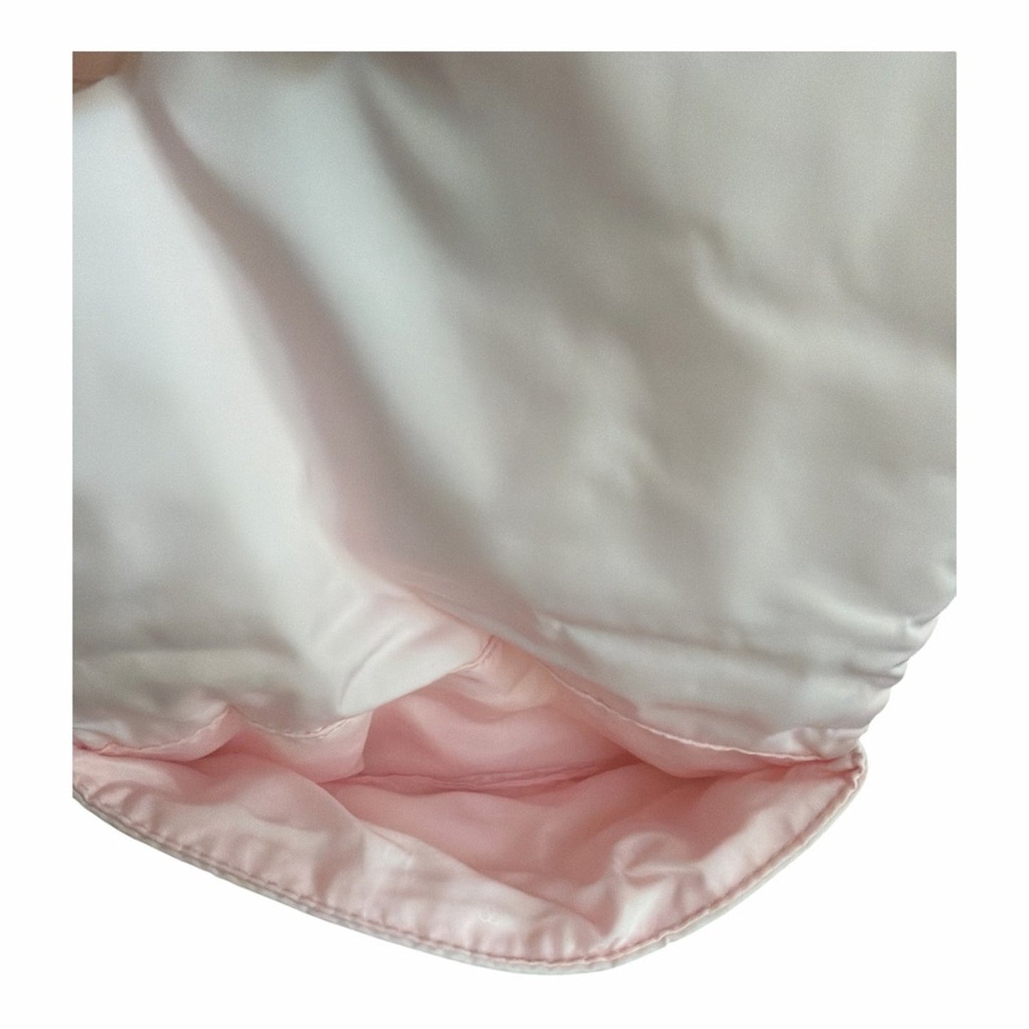 Christian Dior Pink Puffer Cosmetic Clutch W/ Coquette Vibe-CD Logo -New w Box