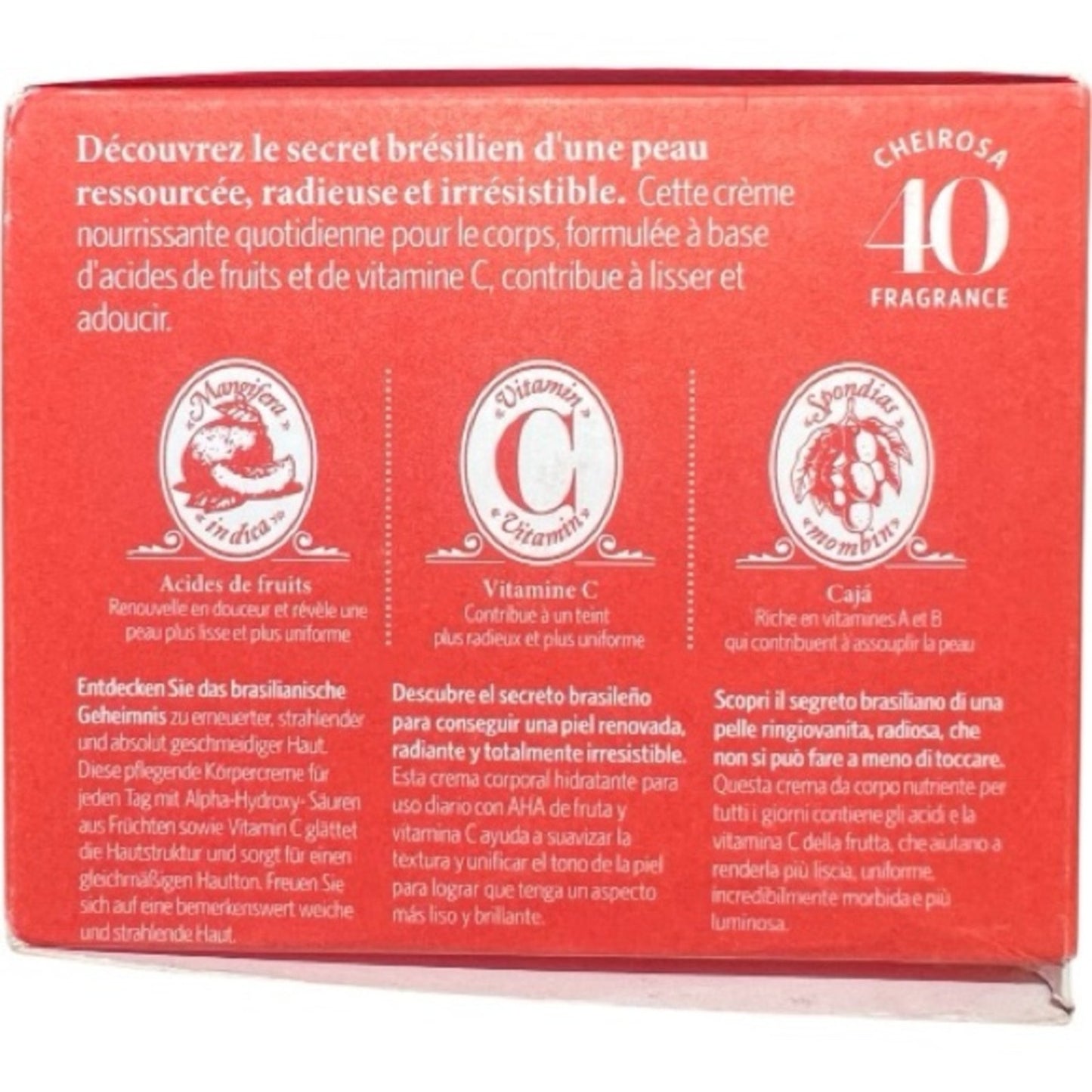 Sol de Janeiro BOM DIA Bright Cream Full size 8 oz New In Box CHEIROSA 40 SCENT