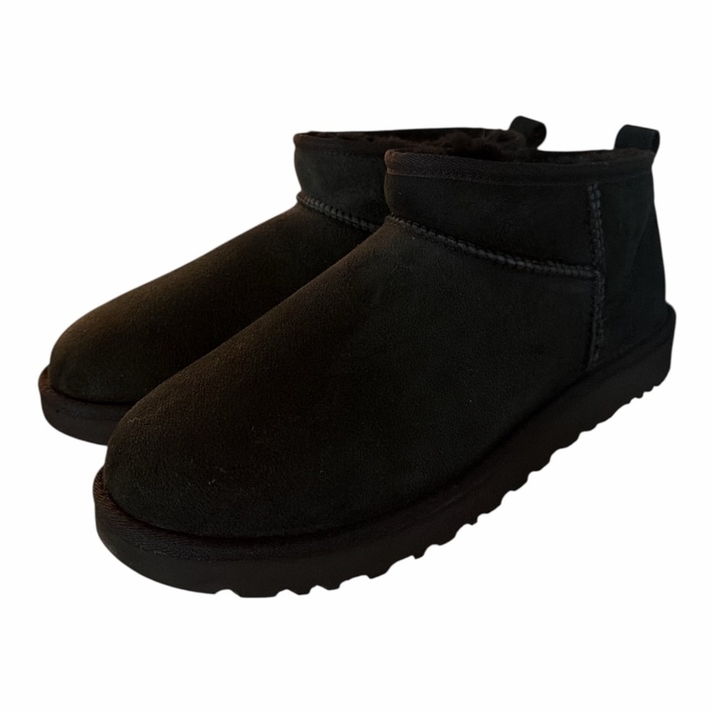 UGG Classic Ultra Mini Black Boots Women’s Size 11 NIB