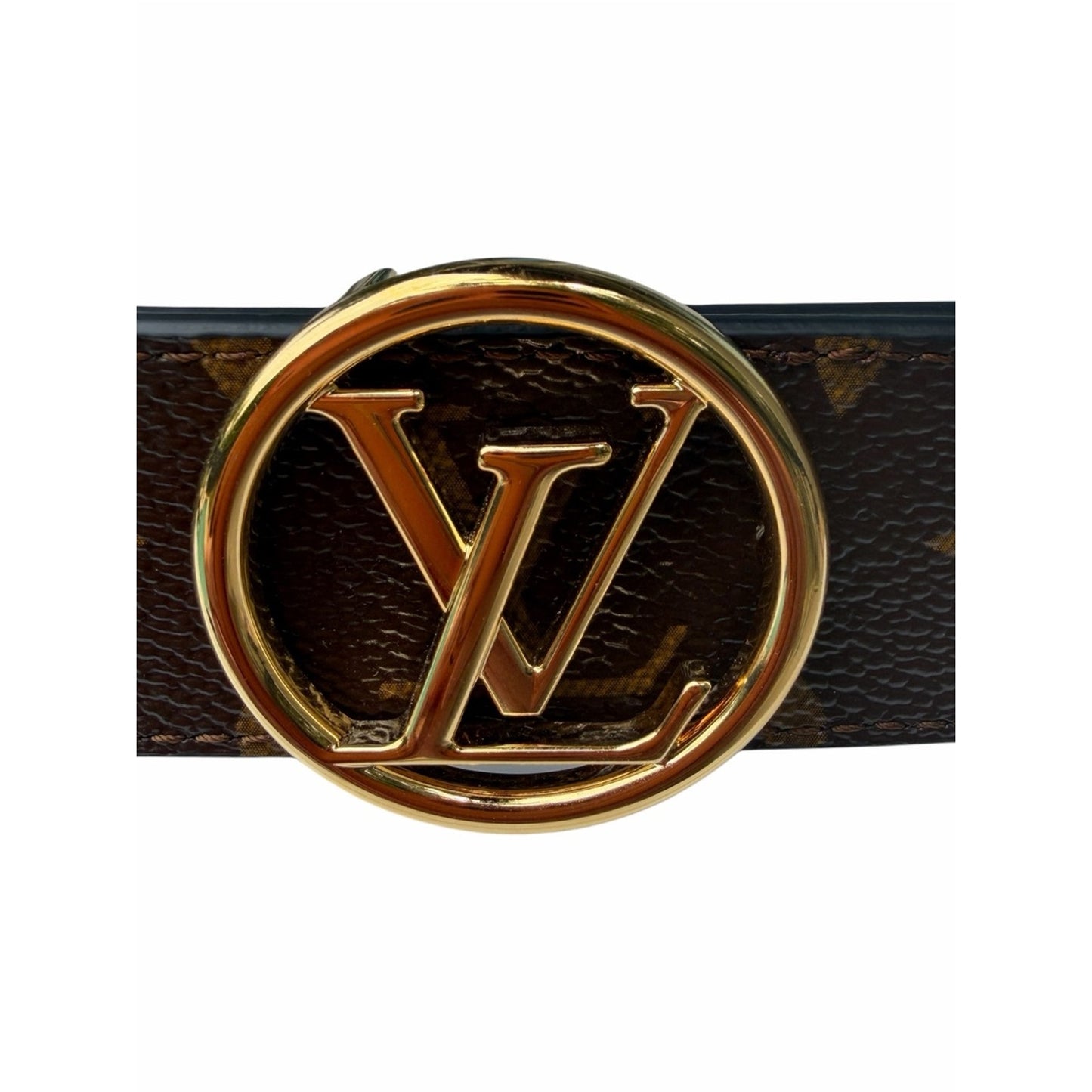 Unisex Louis Vuitton LV Circle Reversible Unisex Belt 35mm Size 90/36 NEW