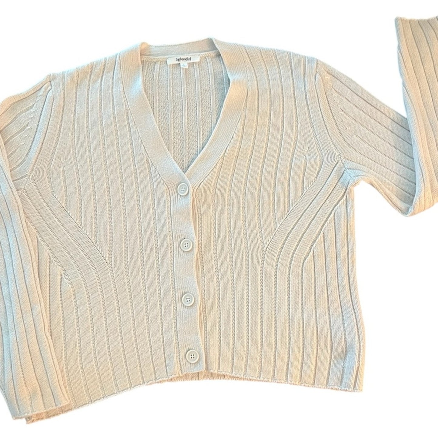 Splendid Kritzia Cardigan In Ivory Large NWT