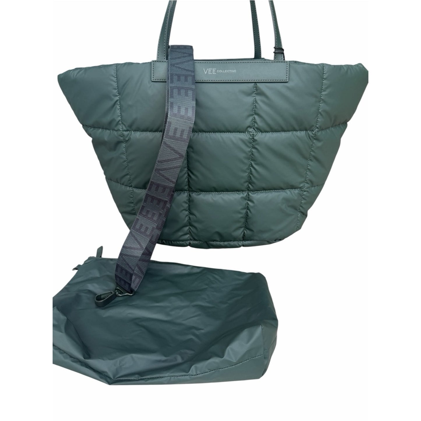 VEE Collective Quilted Puffer Travel Tote Porter Basque NWT MSRP $330