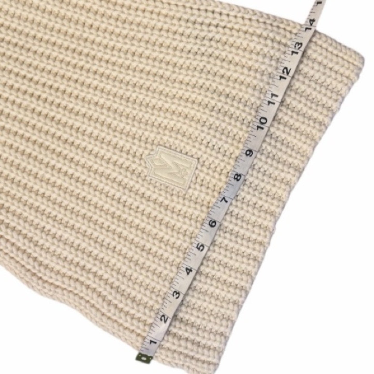 Mackage Ivory Wool Blend Extra-Long Knit Scarf Wrap NWT