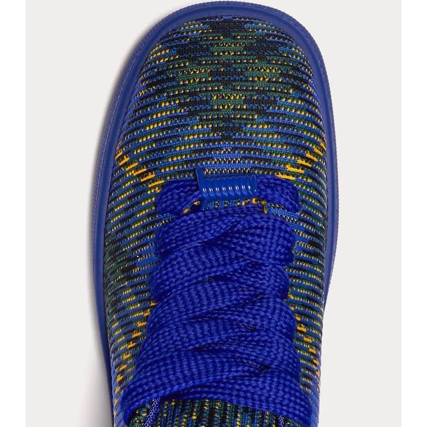 NEW Burberry Bright Navy Knit Low Top Trainers Sneakers  Men's EU 42 US 9  Italy