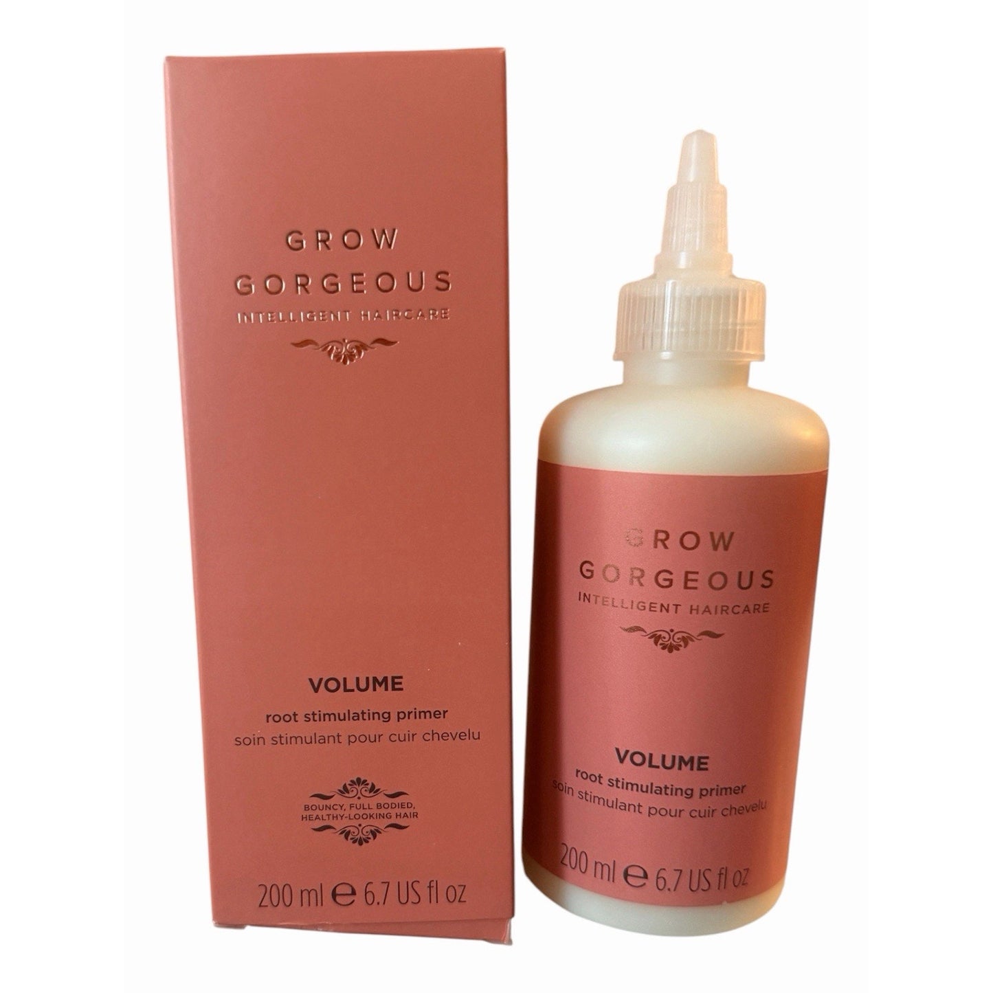 Grow Gorgeous Volume Root Stimulating Primer 200ml 6.7 oz NEW IN BOX