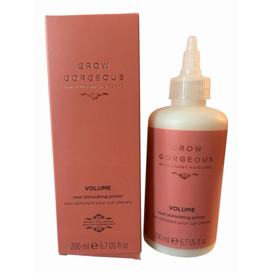 Grow Gorgeous Volume Root Stimulating Primer 200ml 6.7 oz NEW IN BOX